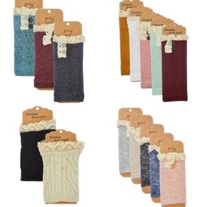 🔥2 for20$🔥⚡️🆕Crochet Boot Cuffs⚡️